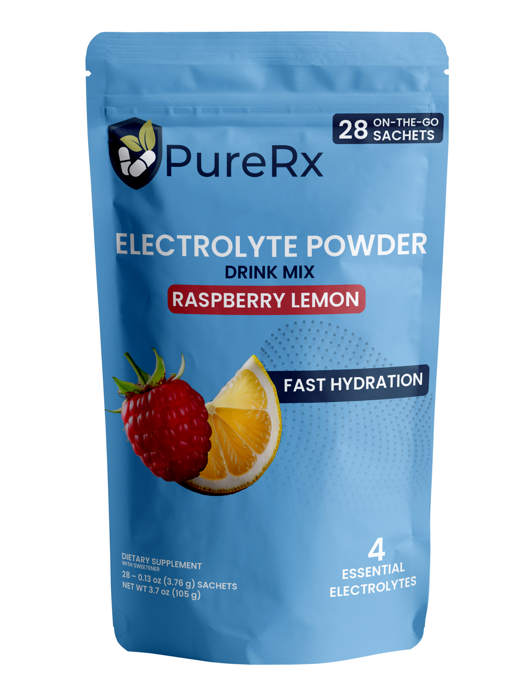 PureRx Electrolyte Powder pouch